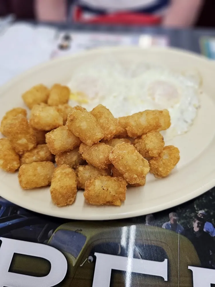 2 Egg Breakfast with Tots